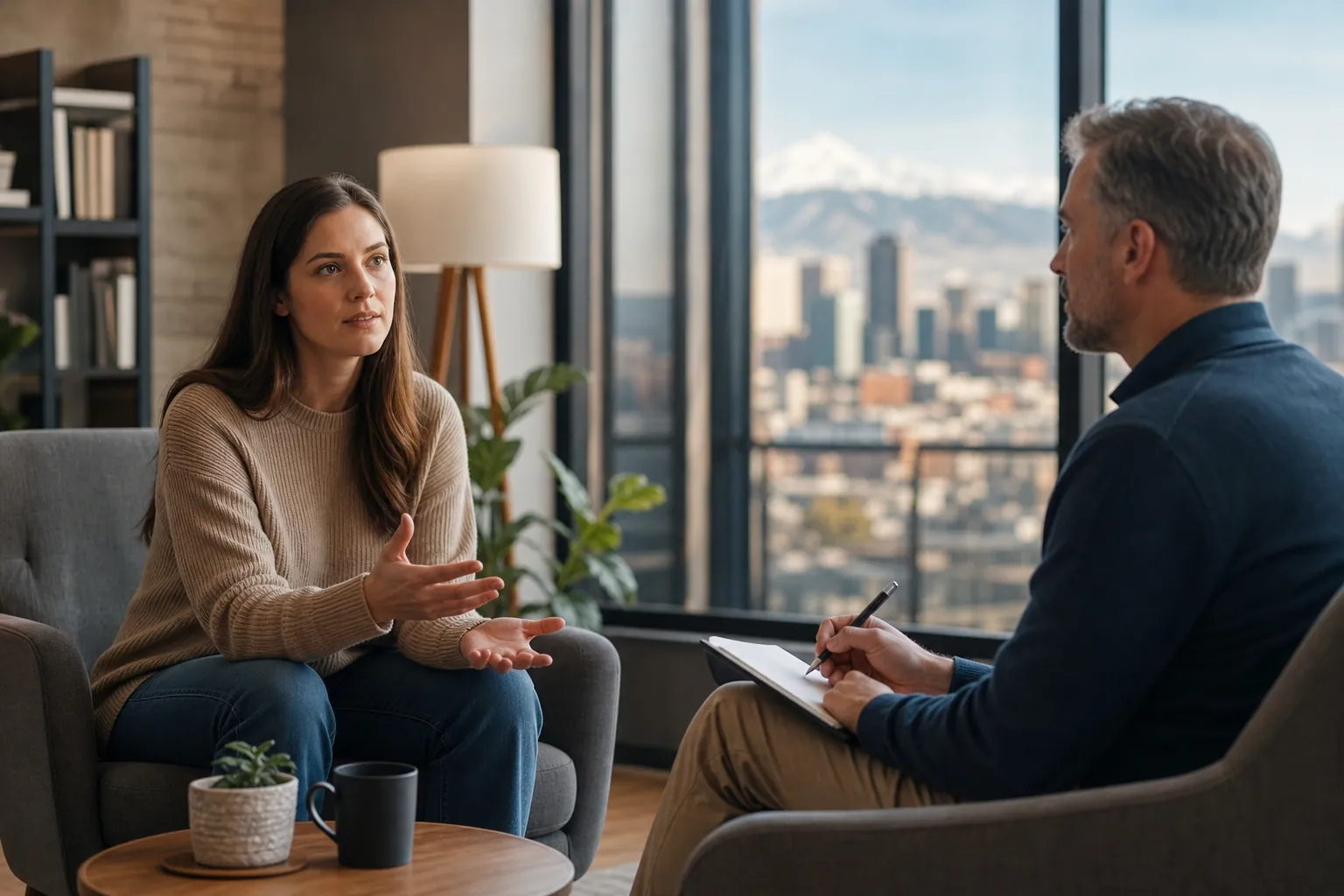 Setting Mental Health Treatment Goals In CO - Counseling Conversation in a Counseling Conversation in a; Setting Mental Health Treatment Goals In CO, Denver, CO