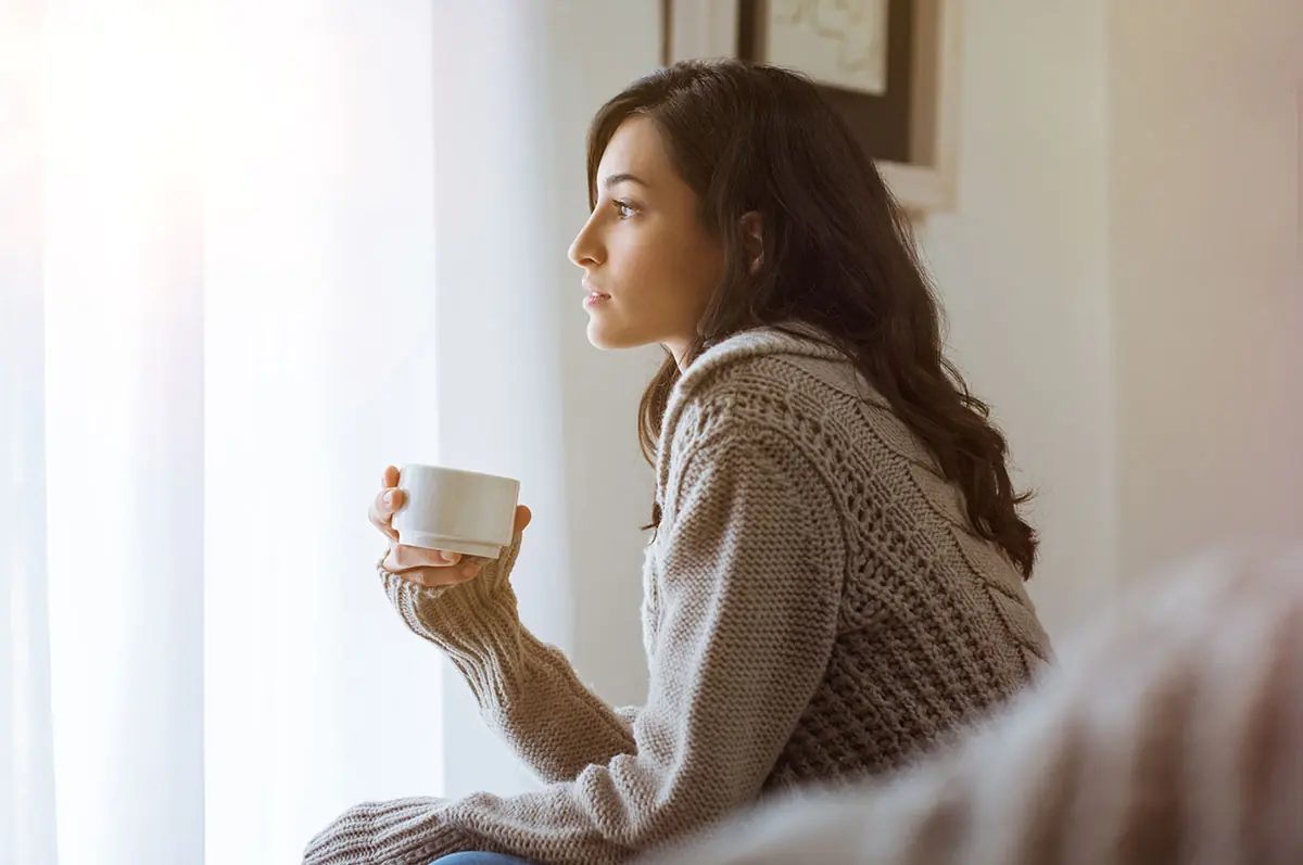 Person considering women's meth addiction treatment