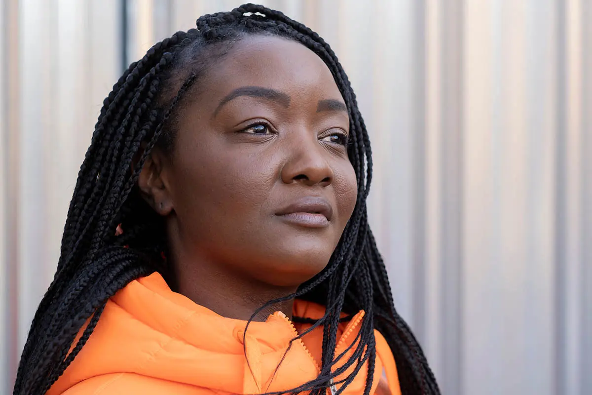 Woman learning about women's self-forgiveness
