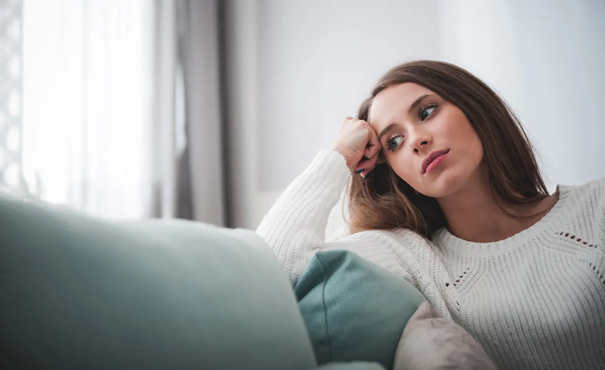 A young woman wondering if she has a cocaine addiction