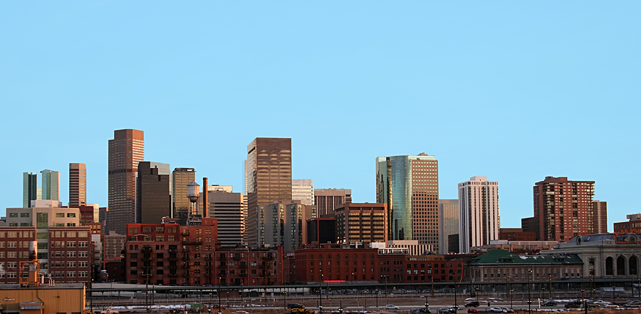 denver colorado skyline