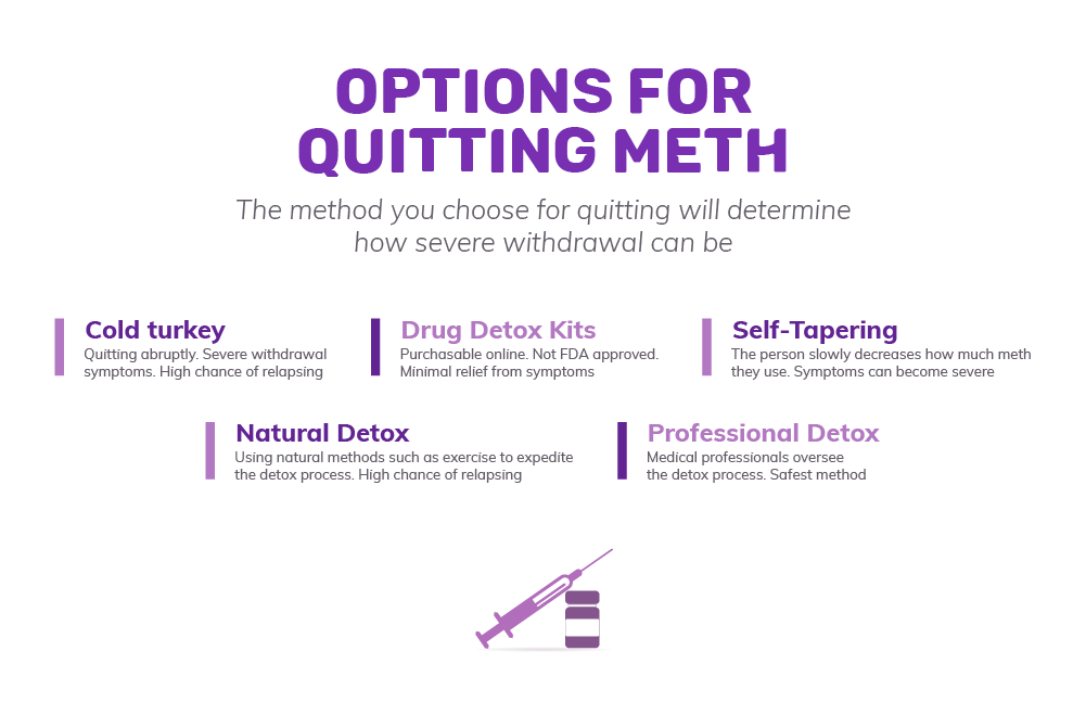 options for quitting meth