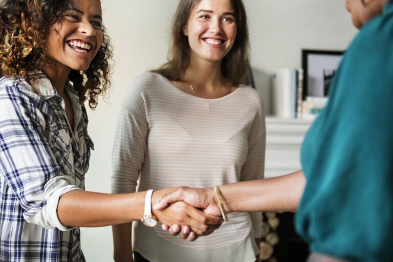 women showing how to celebrate recovery milestones