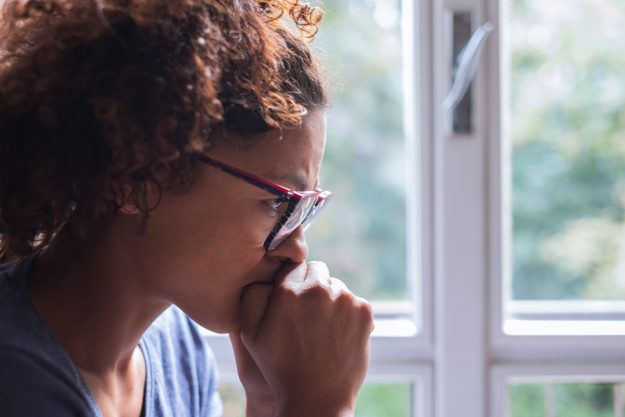 Kerplunk Effect woman thinking about ripple effect in recovery