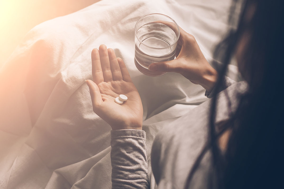 How to Taper Off Sleeping Pills a woman wonders how to taper off sleeping pills