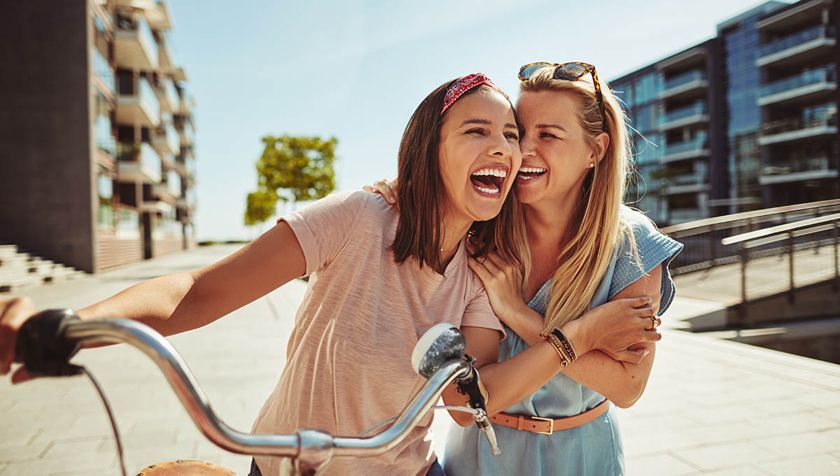 3 Fun Sober Activities For The Summer two women laugh as they engage in fun sober activities