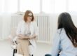 A woman receives treatment in a rehab program for women in Denver at Women's Recovery.